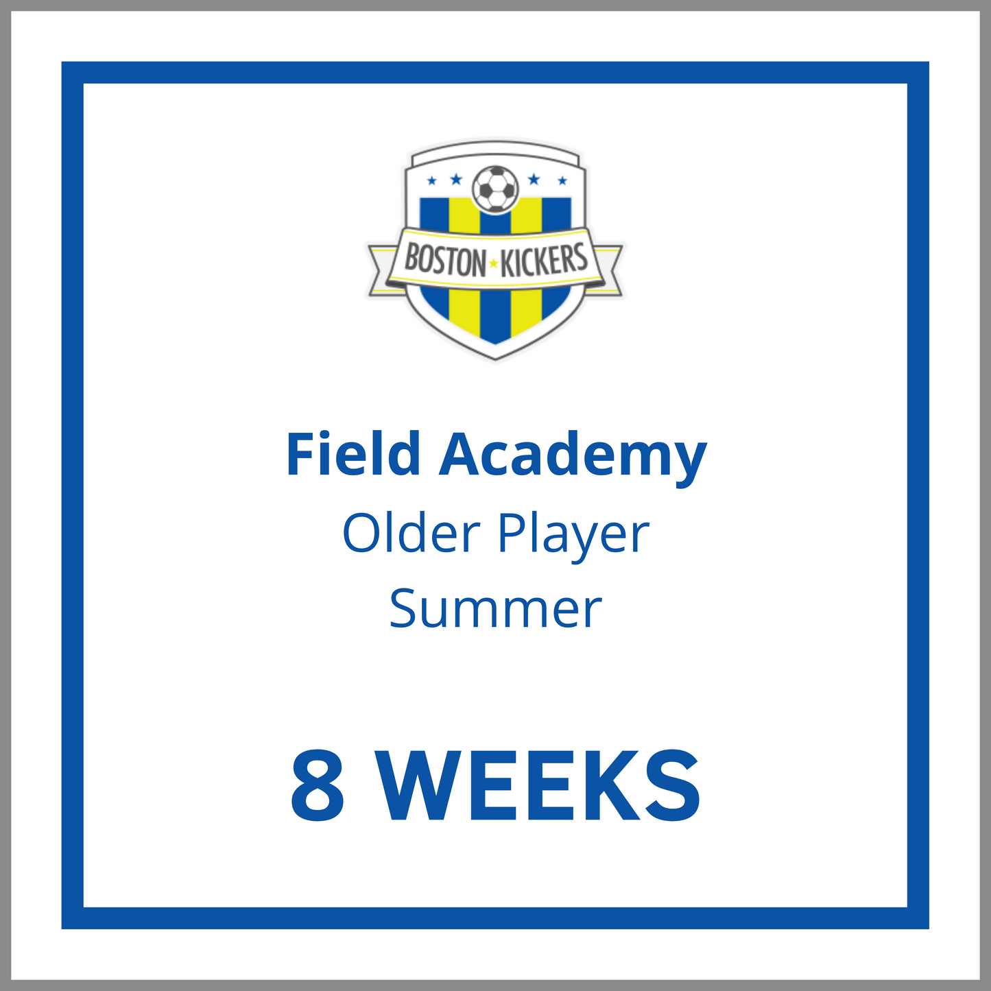Field Academy Older Player | 8 Weeks (32 Sessions)