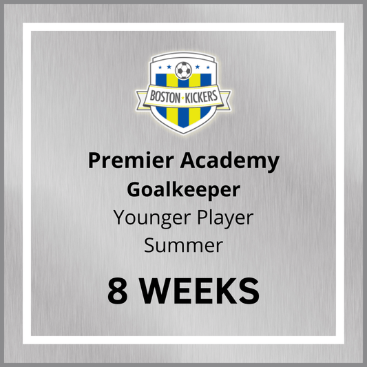 Premier Academy | Goalkeeper | Younger Player | 8 Weeks (32 Sessions)
