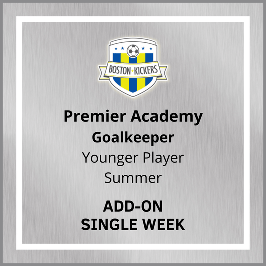 Premier Academy | Goalkeeper | Younger Player | Add-On Single Week